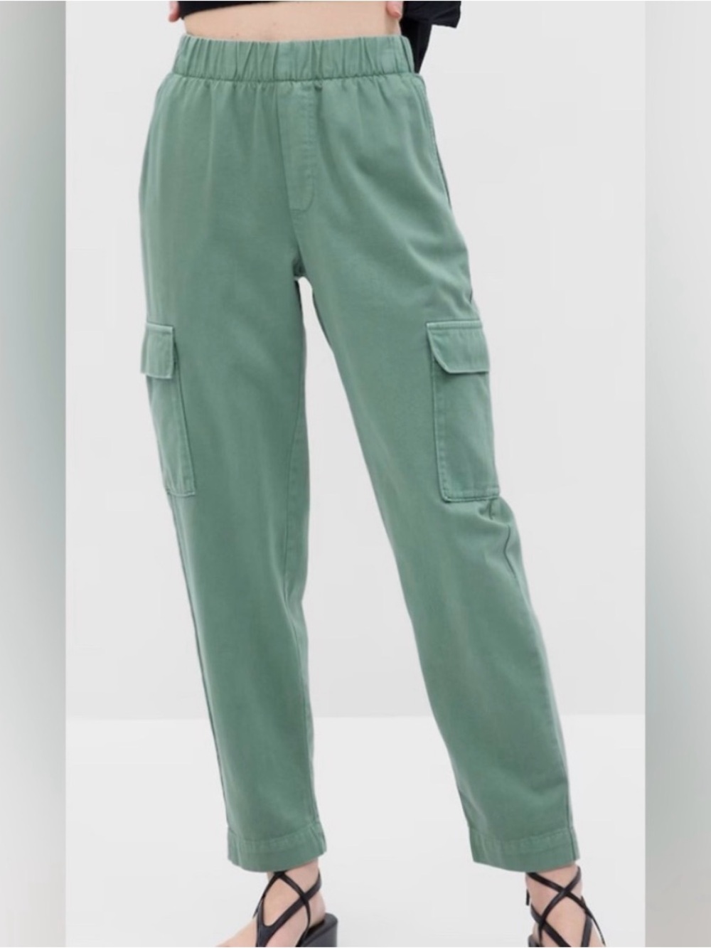 GAP Sage Cargo Pants with Elastic Waist